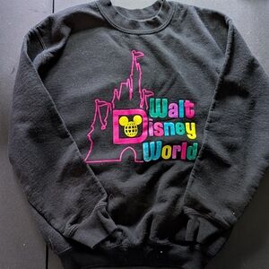 Disney Black Sweatshirt with Logo